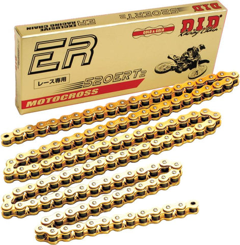 Hi-performance 520ert2-120 Racing Chain (gold)