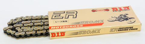 Hi-performance 520mx-112 Racing Chain (gold)