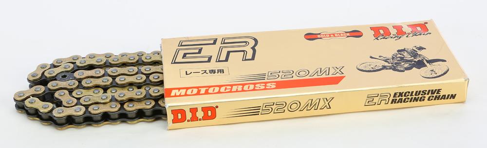 Hi-performance 520mx-120 Racing Chain (gold)
