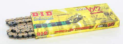 Pro-street 520vx2-130 Vx-ring Chain Gold-black