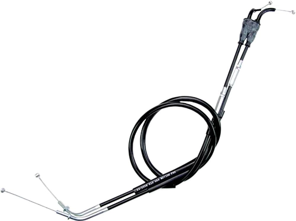 Black Vinyl Throttle Push-pull Cable Set