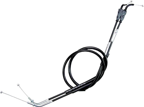Black Vinyl Throttle Push-pull Cable Set
