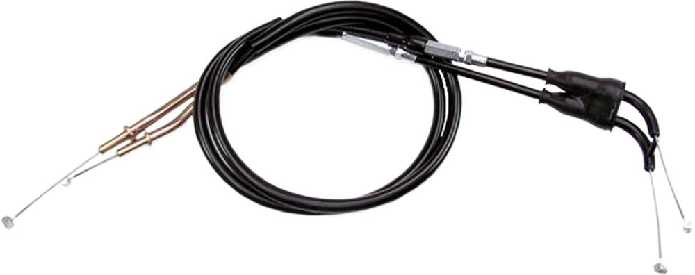 Black Vinyl Throttle Push-pull Cable Set