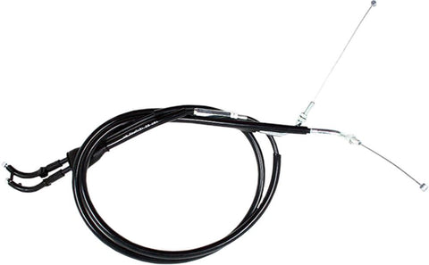 Black Vinyl Throttle Push-pull Cable Set