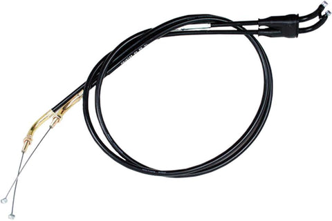 Black Vinyl Throttle Push-pull Cable Set
