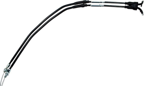 Black Vinyl Throttle Push-pull Cable Set