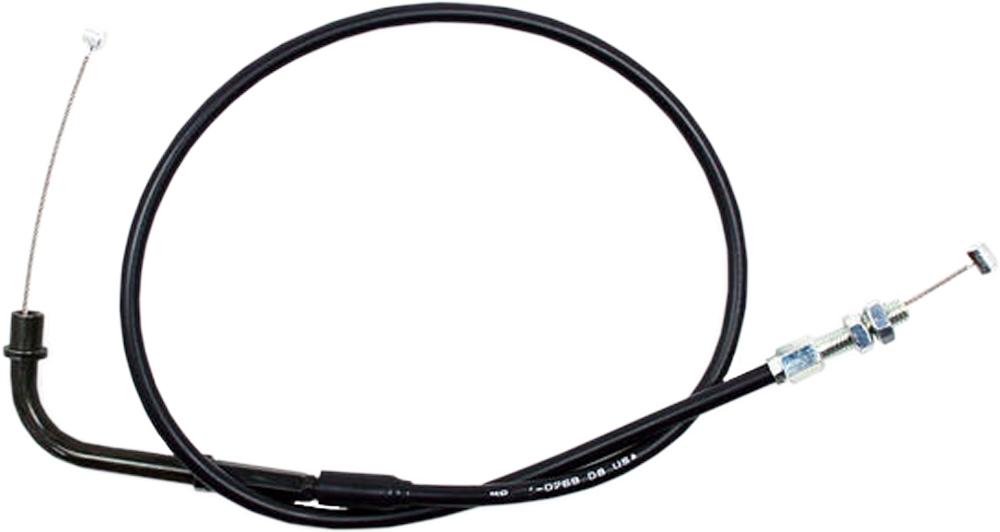 Black Vinyl Throttle Pull Cable