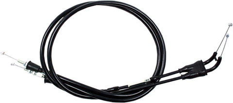 Black Vinyl Throttle Push-pull Cable Set