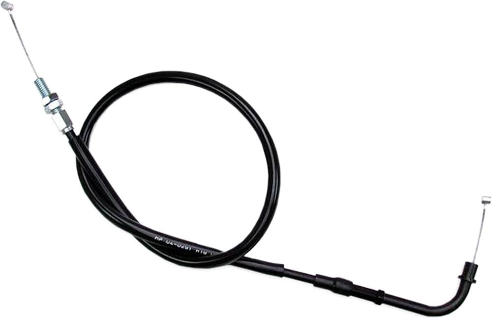 Black Vinyl Throttle Pull Cable