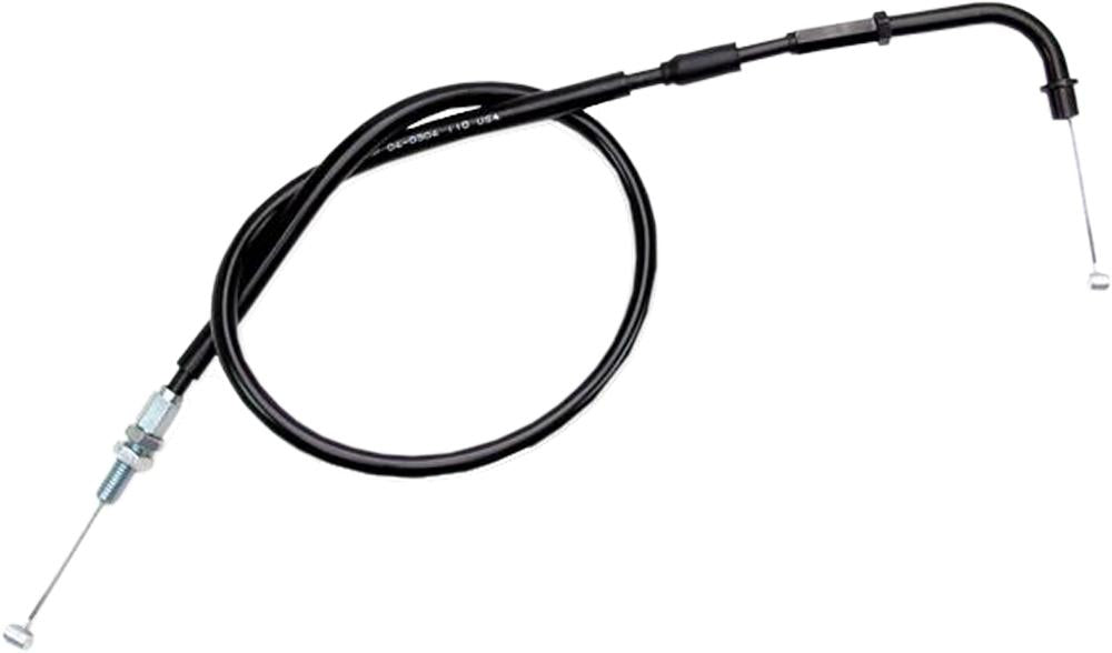 Black Vinyl Throttle Pull Cable