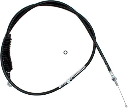 Black Vinyl Clutch Lw Cable
