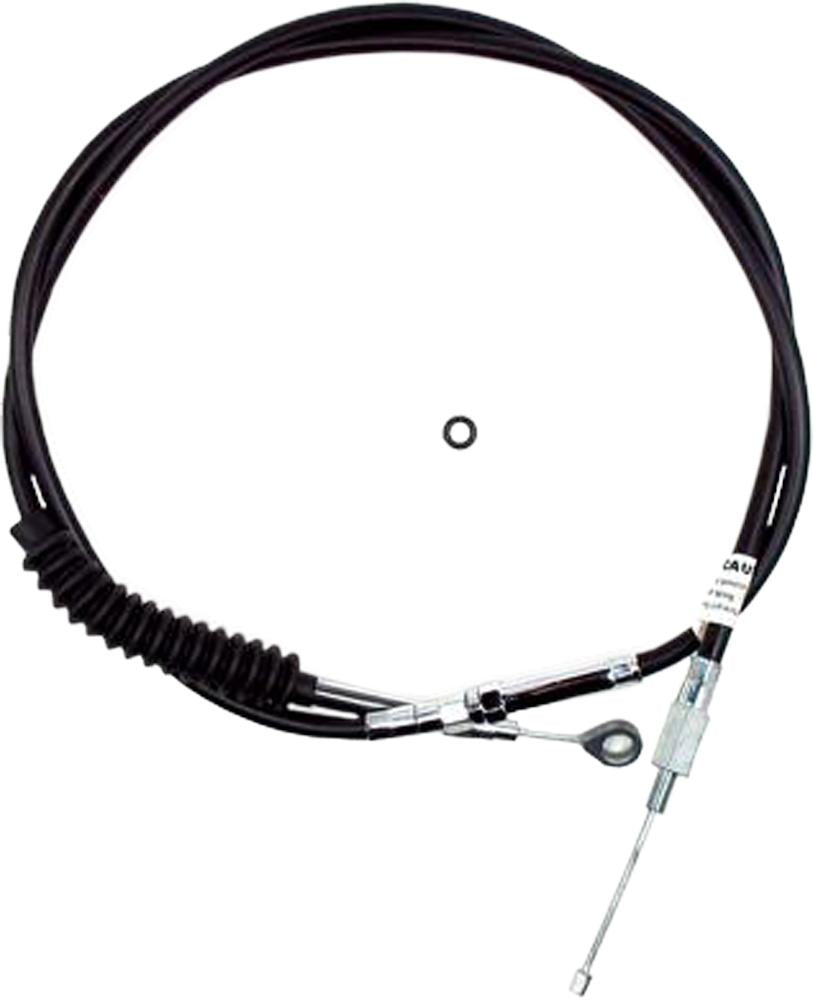 Black Vinyl Clutch Lw Cable