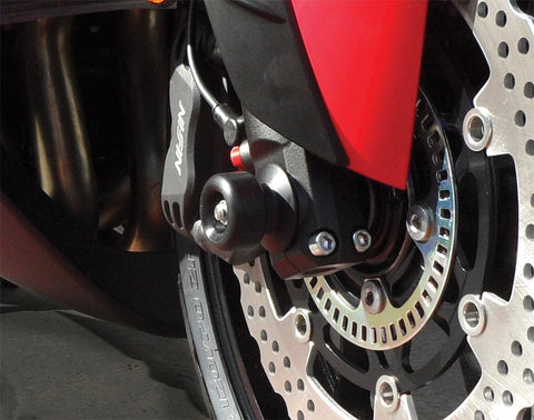 Front Axle Sliders (black)