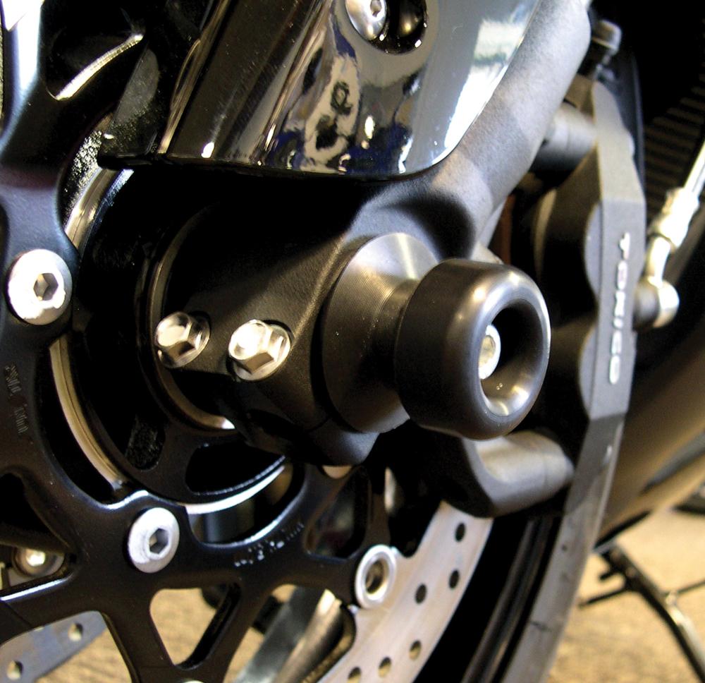 Front Axle Sliders (black)