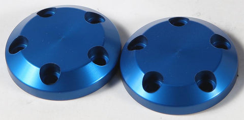 Carbon S5 Fiber Frame Slider End Caps (blue)