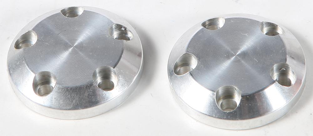 Carbon S5 Fiber Frame Slider End Caps (silver)