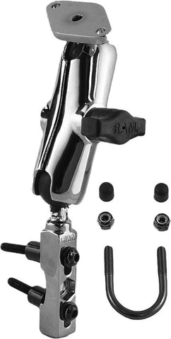 U-bolt Mount Chrome W-diamond Base Adapter