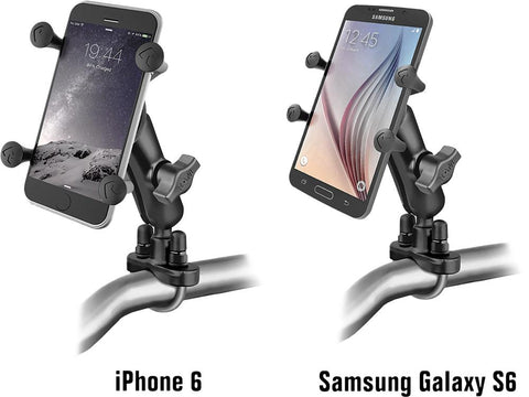 Handlebar Rail Mount W-u-bolt Base & X-grip Cradle