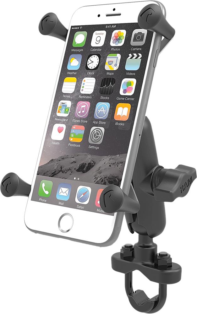 Handlebar Rail Mount W-u-bolt Base & X-grip Large Cradle