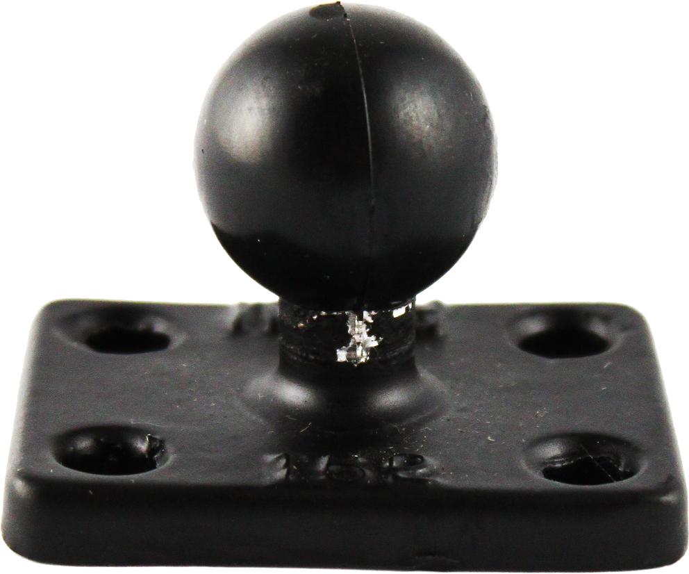 Rectangle Base W-1" Ball 1.5"x2"
