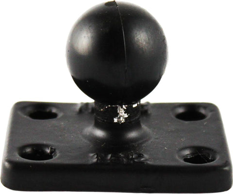 Rectangle Base W-1" Ball 1.5"x2"