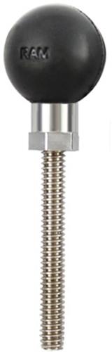 Base W-1-4"-20 Hole Hex & 1" Ball