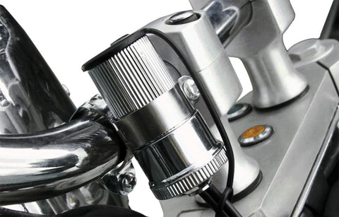 Adjustable Dual-ring Handle Bar Mount (chrome)