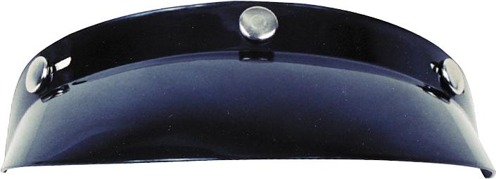 Bubble Visor - 3 Snap (black)
