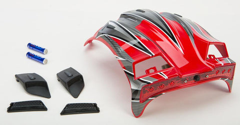 Top Vent Max W-led (red-silver )