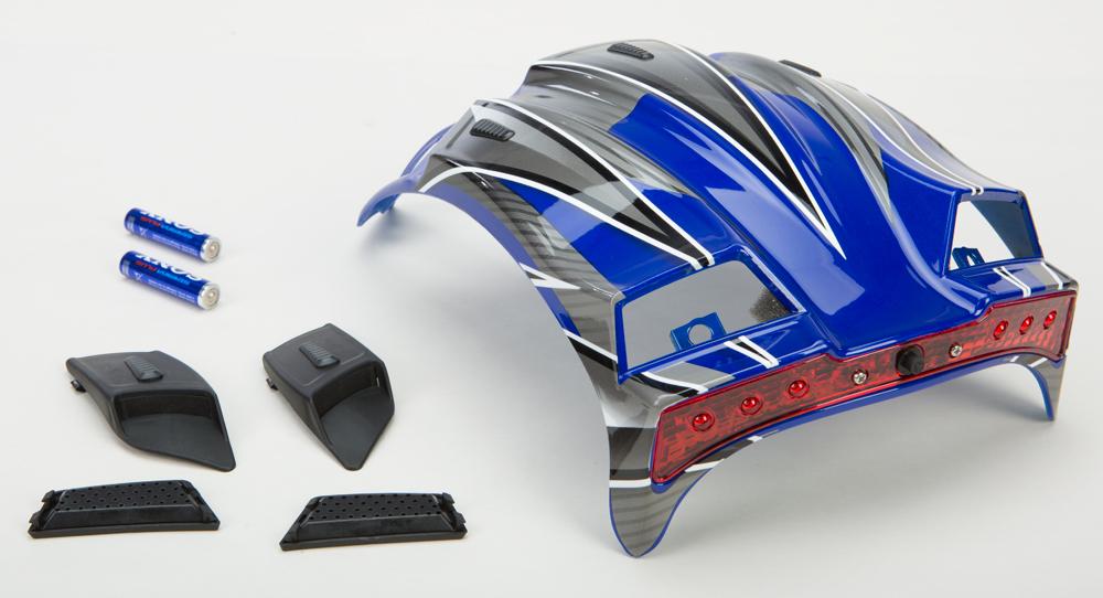 Top Vent Max W-led (blue-silve R)