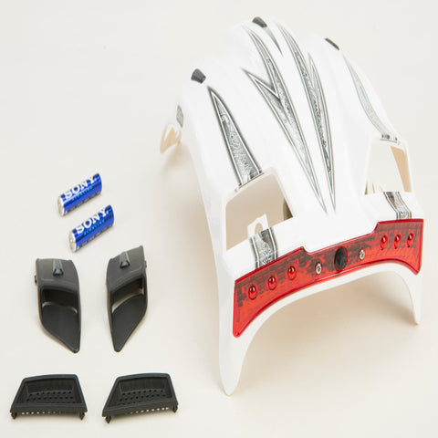 Top Vent - Crusader W-led (red )