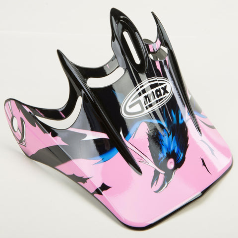Visor L-3x Skull (pink)