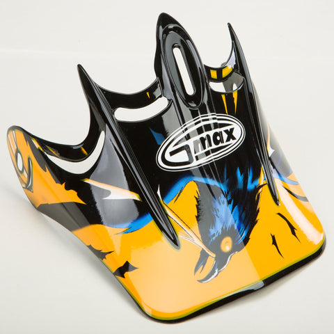 Visor 2xs-m Skull (yellow)