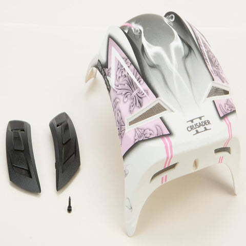 Gm69-s Crusader Ii Top Vent (white-pink)