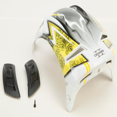 Gm69-s Crusader Ii Top Vent (white-yellow)