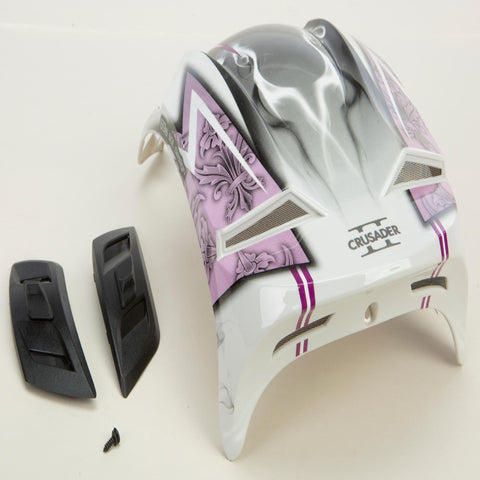Gm69-s Crusader Ii Top Vent (white-purple)