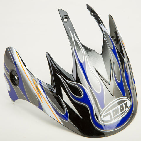 Gm27 Visor (black-blue-silver)