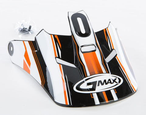 Gm46.2 Traxxion Helmet Visor Black-orange-white Xs-s