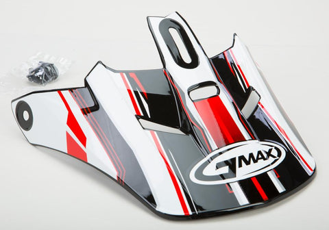 Gm46.2 Traxxion Helmet Visor Black-red-white M-3x
