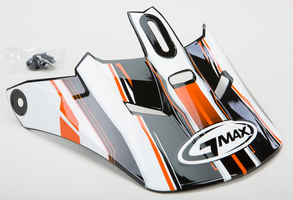 Gm46.2 Traxxion Helmet Visor Black-orange-white M-3x