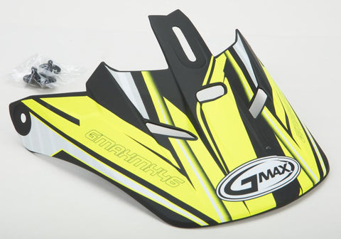 Gm46.2 Coil Helmet Visor Flat Black-hi-vis Xs-s