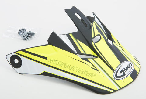 Gm46.2 Coil Helmet Visor Flat Black-hi-vis M-3x