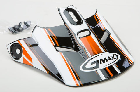 Gm46.2 Traxxion Helmet Visor Black-orange-white Ys-yl