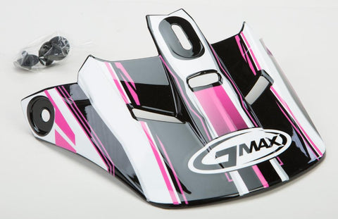 Gm46.2 Traxxion Helmet Visor Black-pink-white Ys-yl