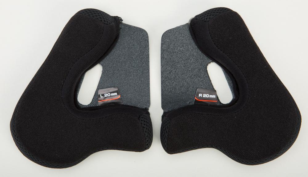 Gm46.2 Helmet Cheek Pads 20mm 2x