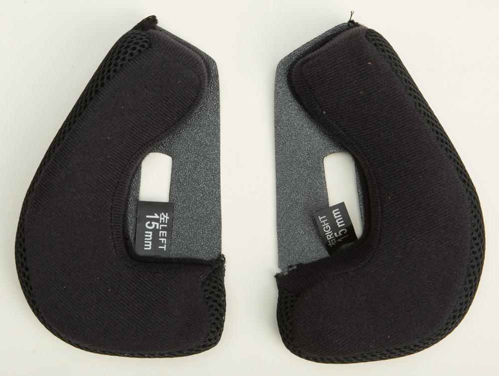 Gm32 Helmet Cheek Pads 3x 15mm Fits M & L Shell