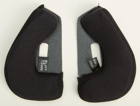 Gm32 Helmet Cheek Pads 3x 15mm Fits M & L Shell