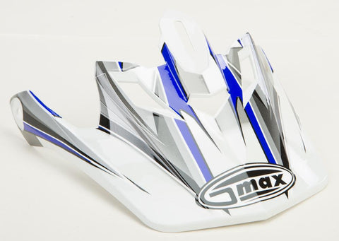 Gm46x-1 Xs-s Core Visor (white-blue-silver-black)