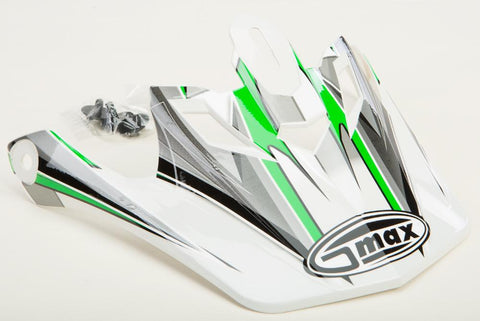 Gm46x-1 Xs-s Core Visor (white-green-silver-black)