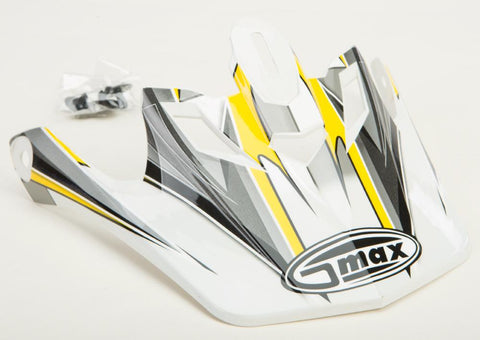 Gm46x-1 Xs-s Core Visor (white-yellow-silver-black)